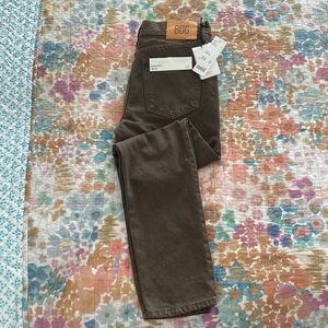 BDG Brown Denim Dad Slim Tapered Fit, NWT